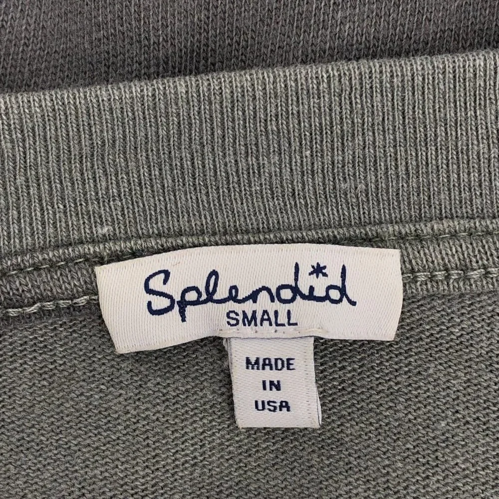 Splendid Green Camouflage Sweater Dress | Made in USA - Picture 3 of 6